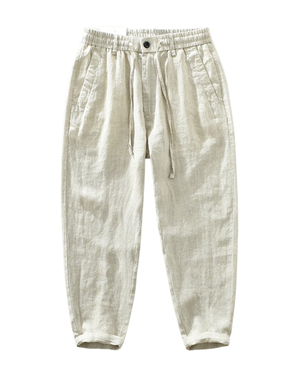 Pantalones de lino de primera calidad