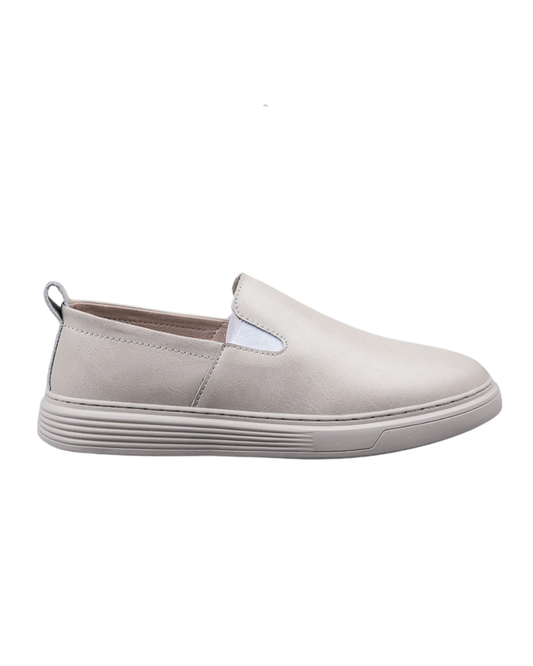 Zapatillas de piel