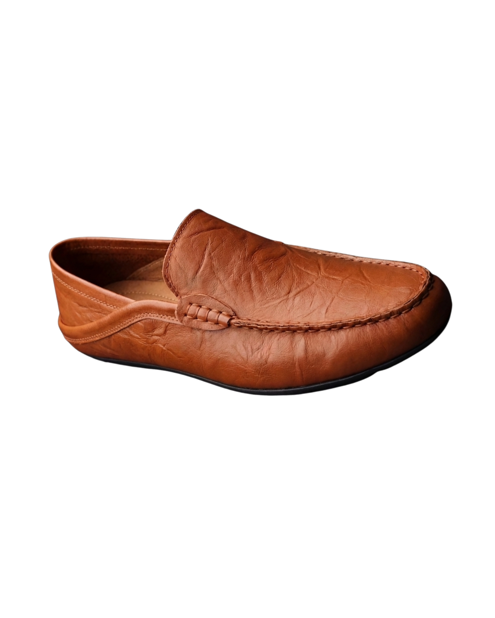 Mocasines informales de cuero