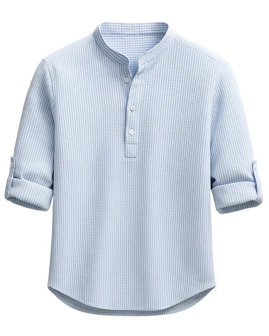 Elegante camisa de algodón