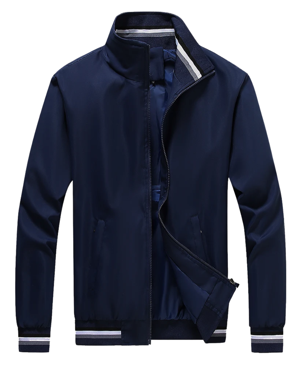 Elegante cazadora bomber