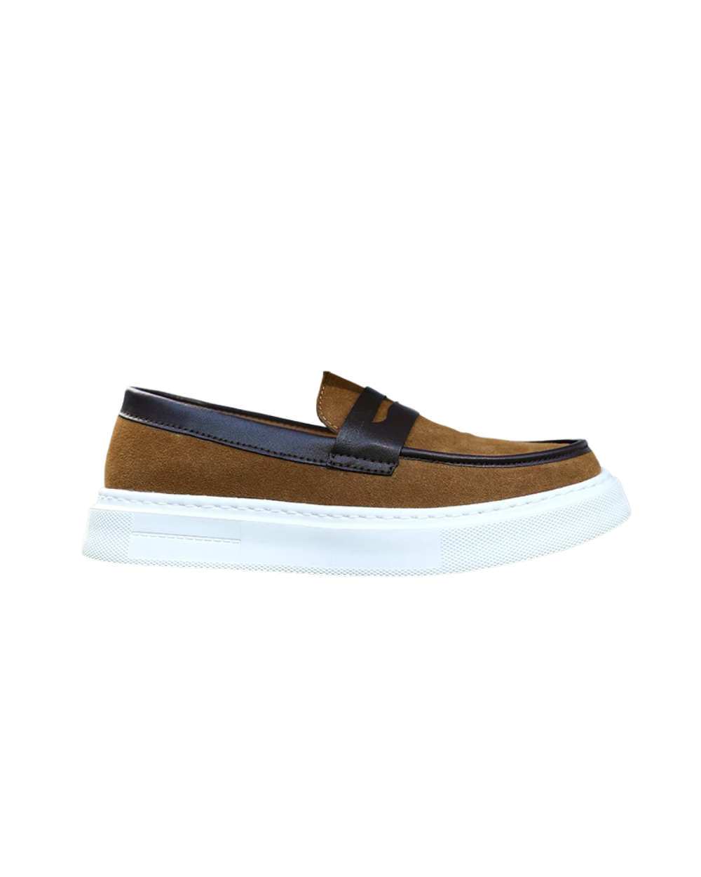 Zapatos sin cordones de ante