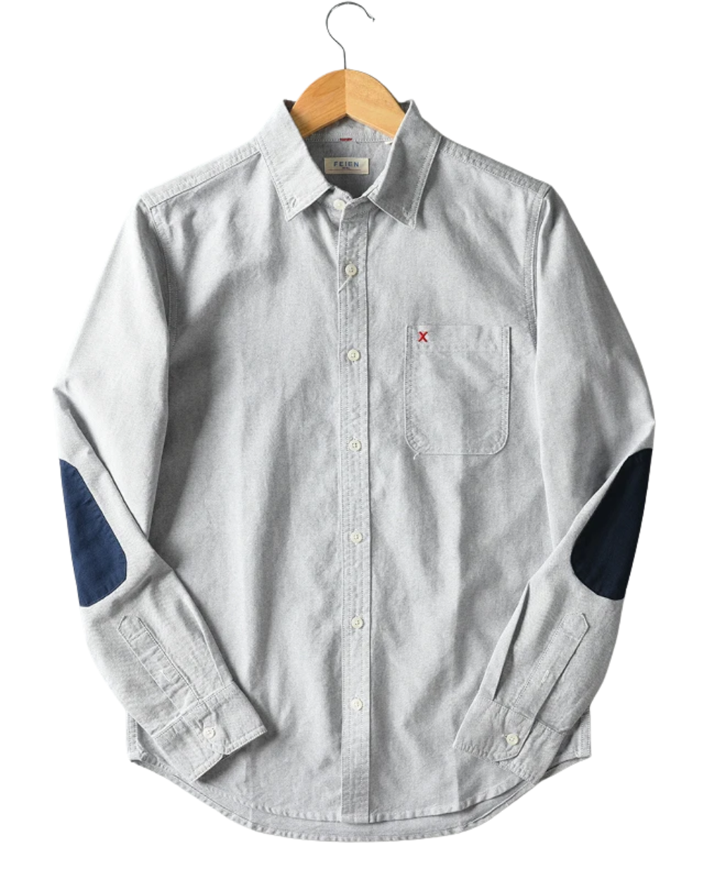 Camisa elegante de algodón Oxford