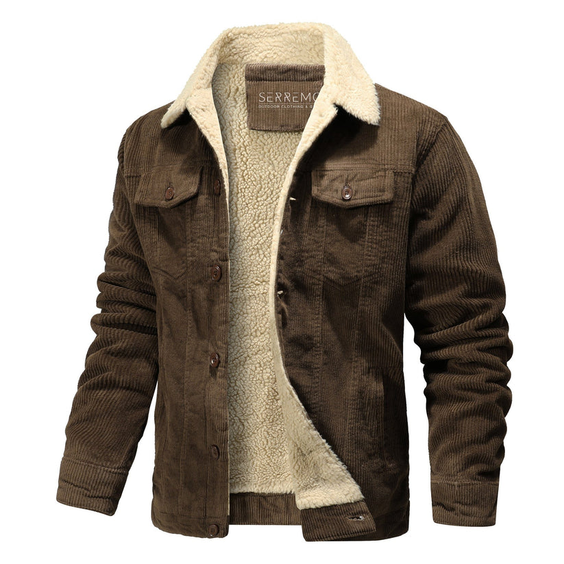 Chaqueta informal con forro polar