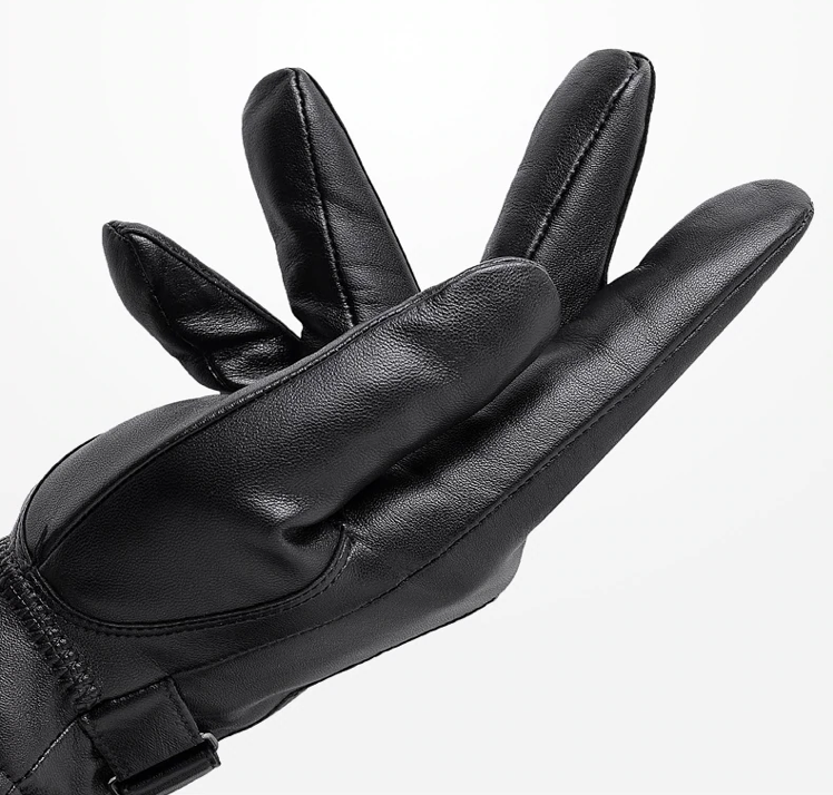 Elegantes guantes de cuero