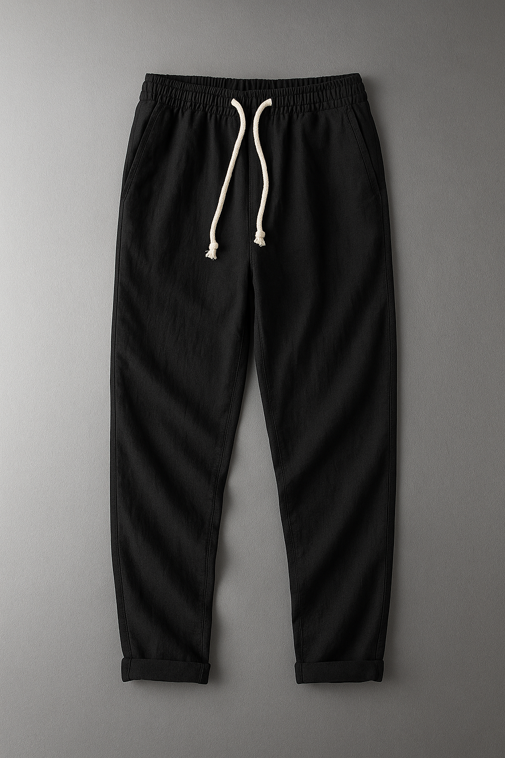Elegantes pantalones de lino
