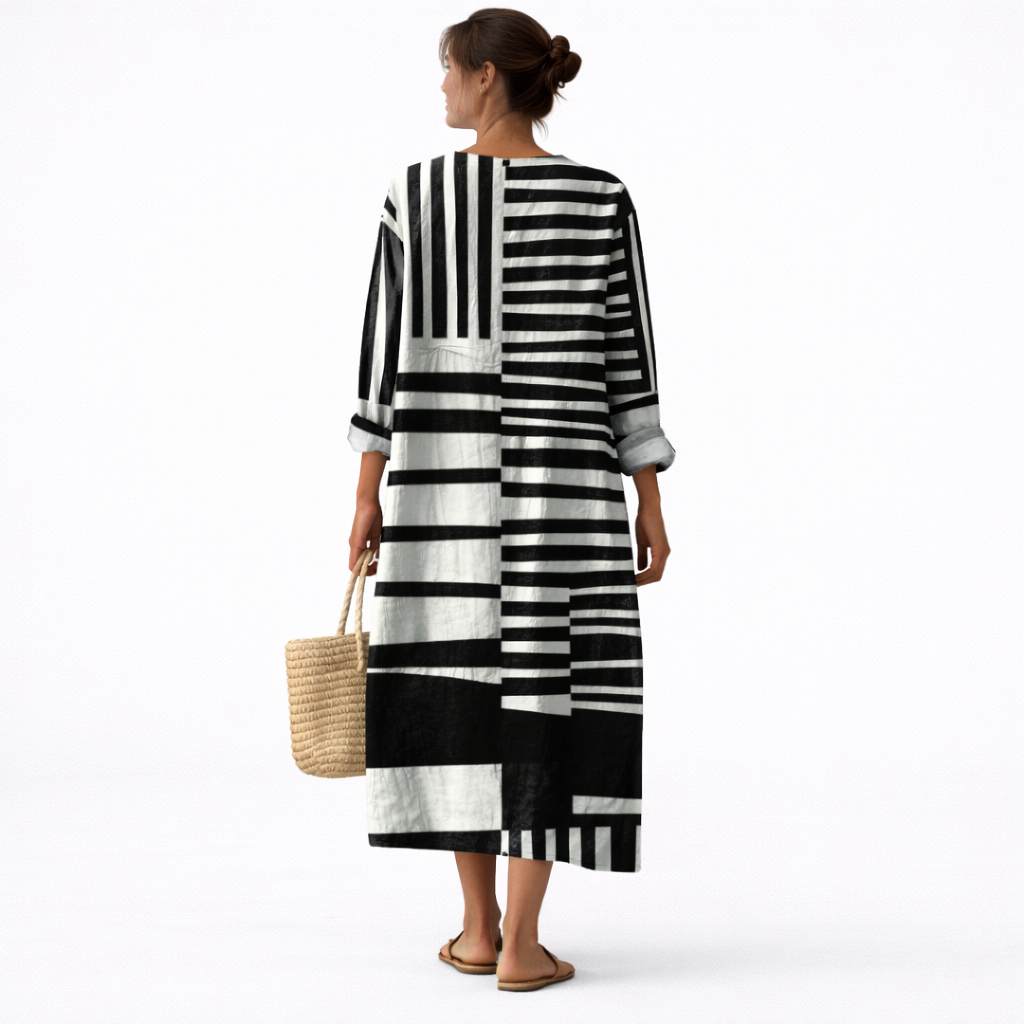 Vestido Estampado Gráfico