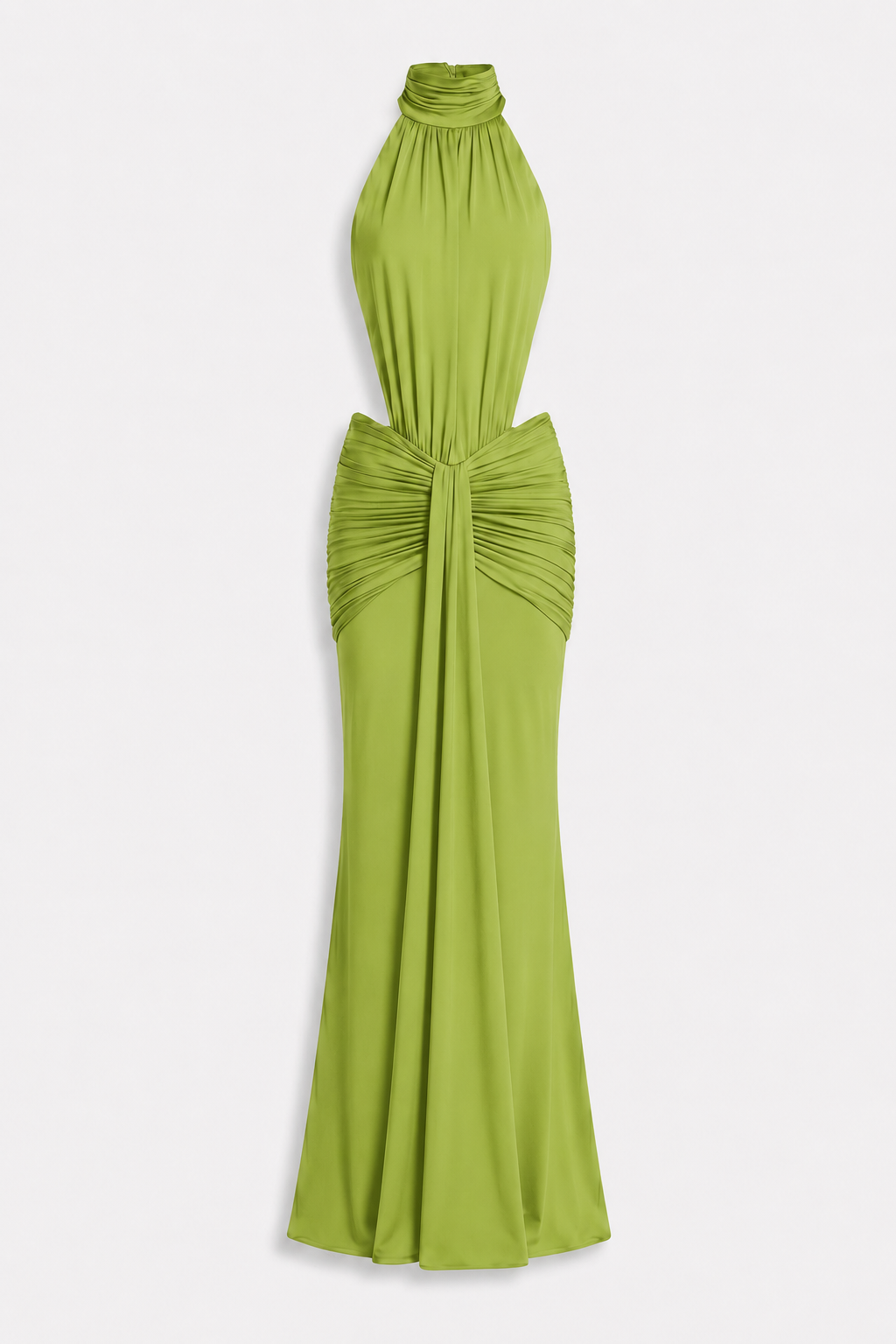 Vestido Largo con Escote Halter
