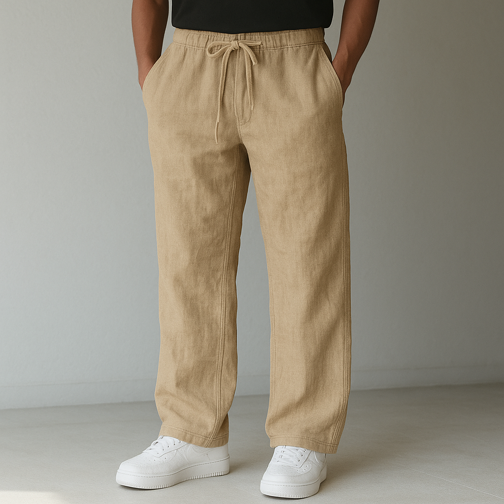 Pantalones de lino