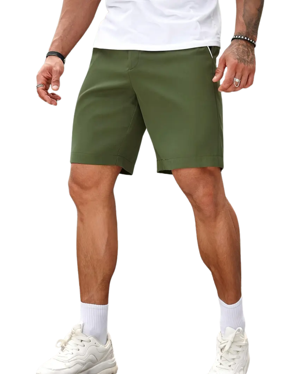 Pantalones cortos elásticos Chic