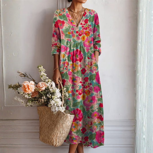 Vestido Floral Elegante