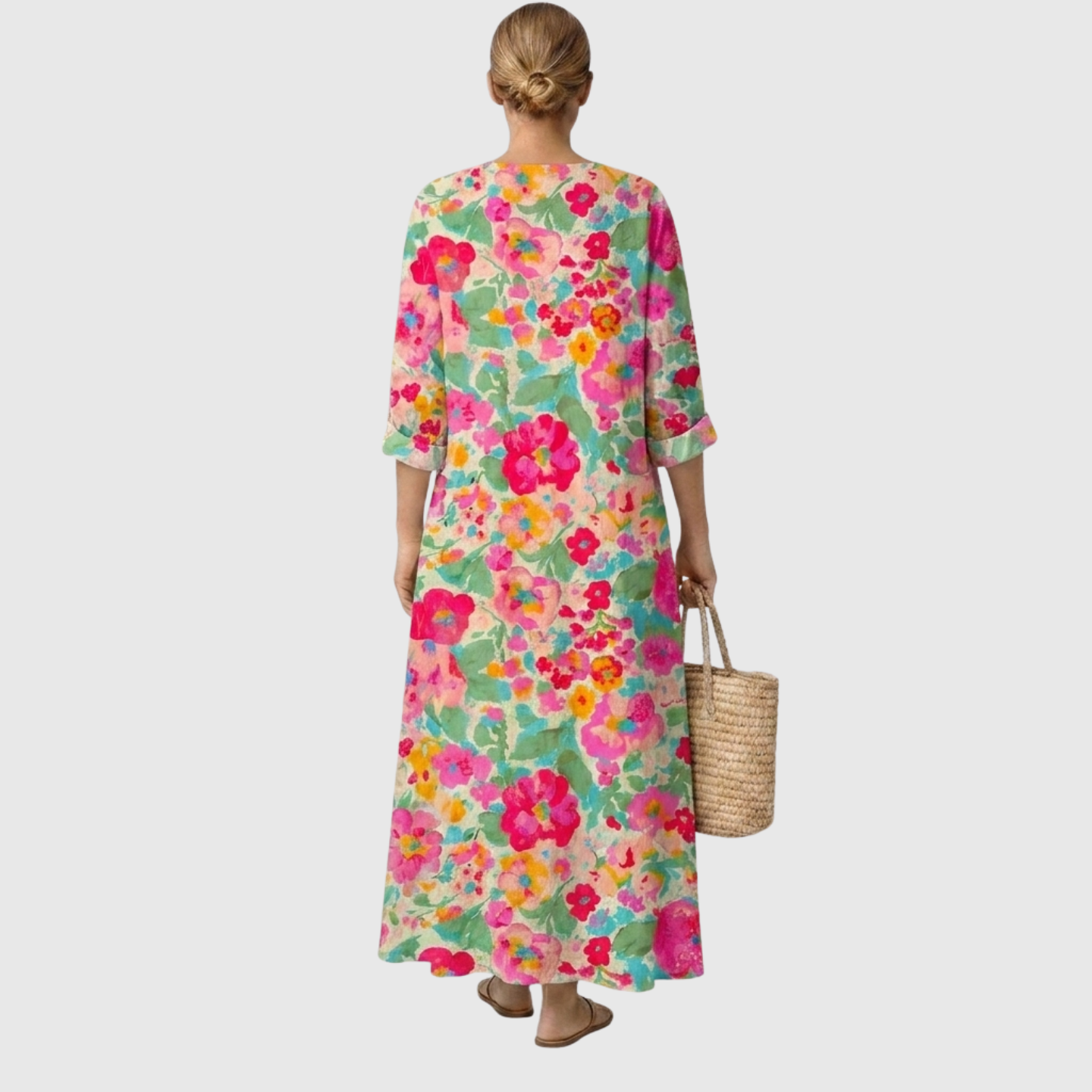 Vestido Floral Elegante