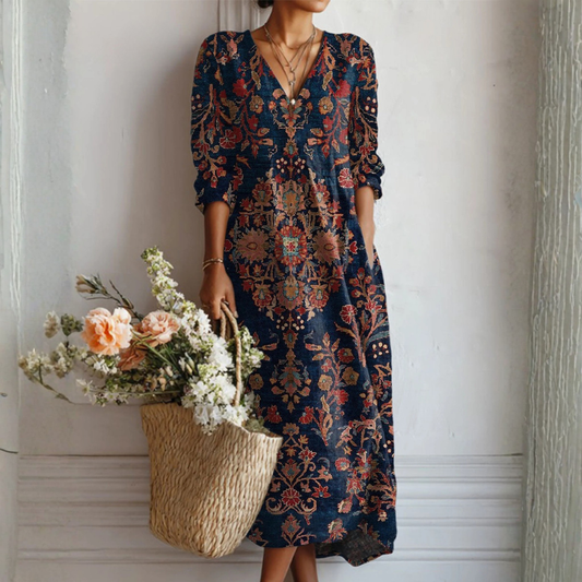 Vestido Floral con Encanto