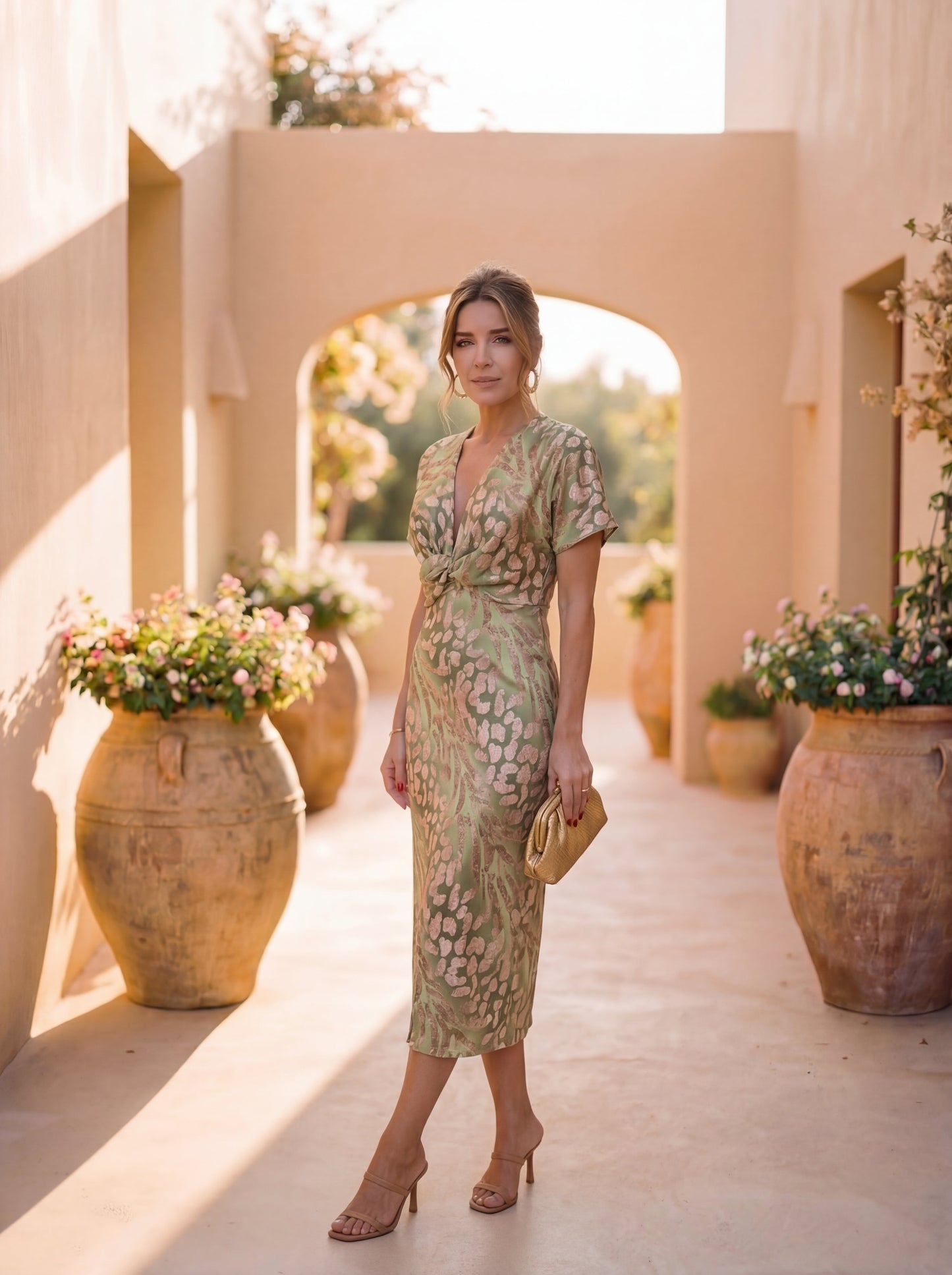 Vestido ligero y sofisticado