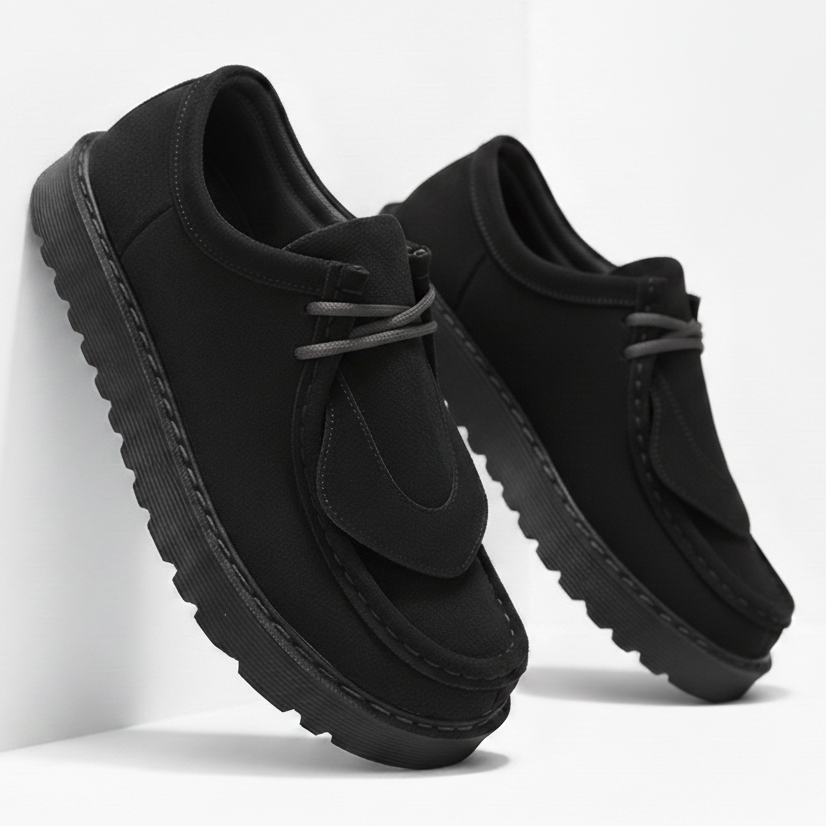 Elegantes zapatos de ante