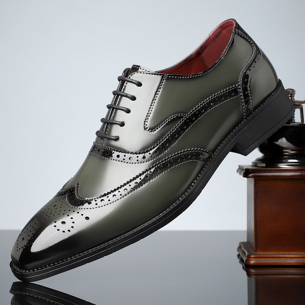 Zapatos de vestir elegantes de piel Borgue