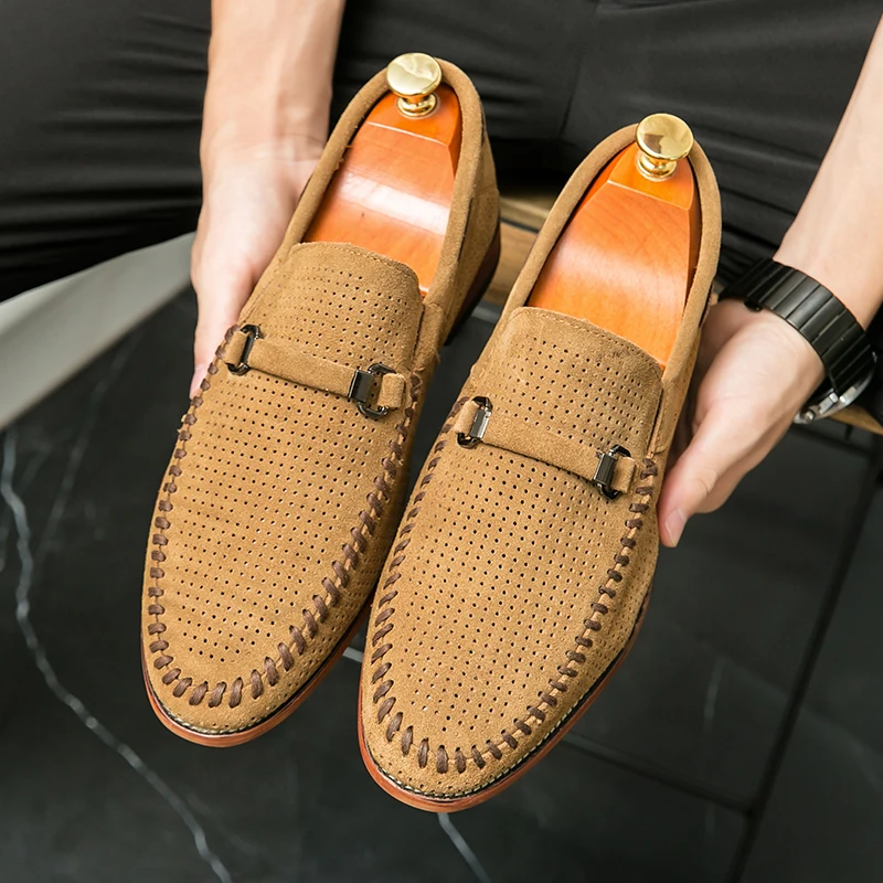 Mocasines de ante Firenze