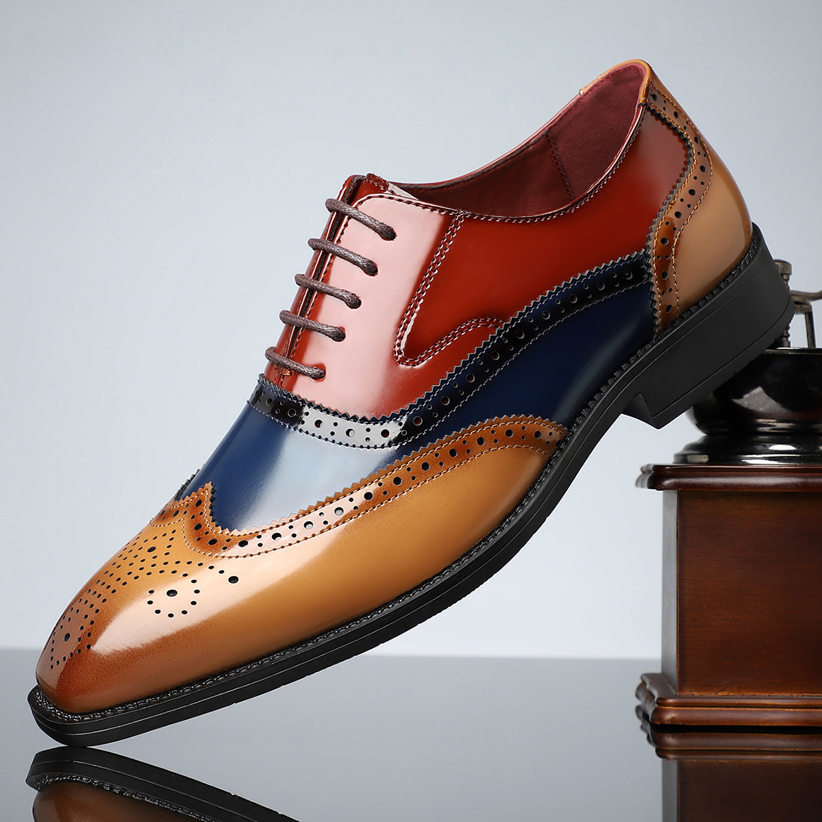 Zapatos de vestir elegantes de piel Borgue