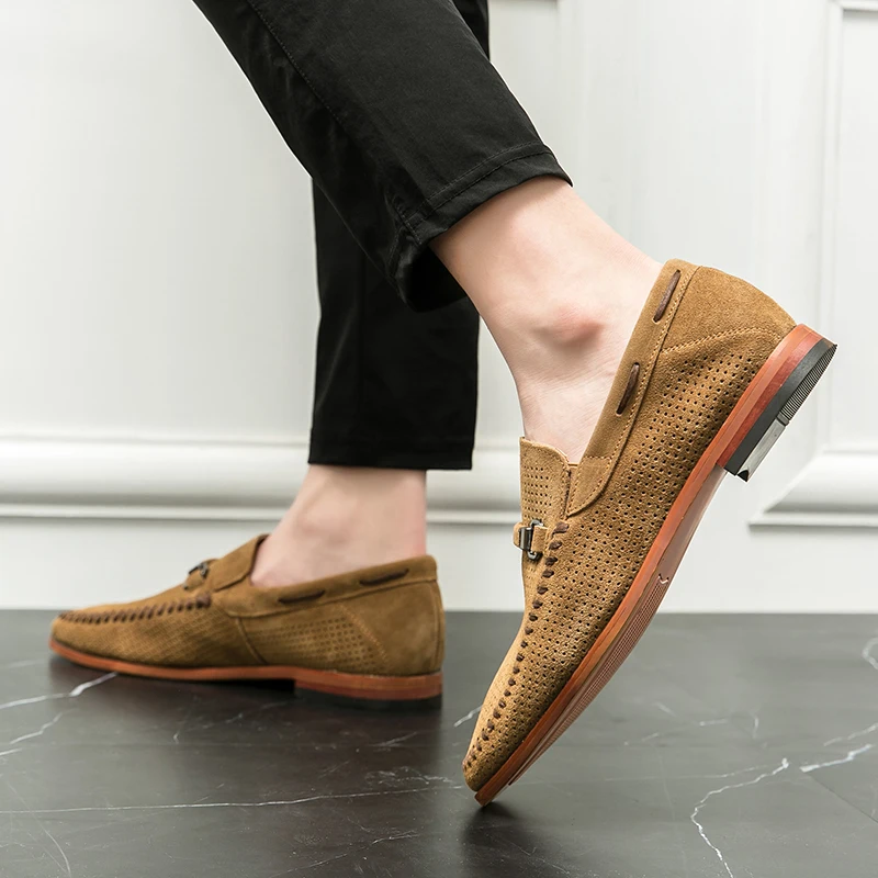 Mocasines de ante Firenze