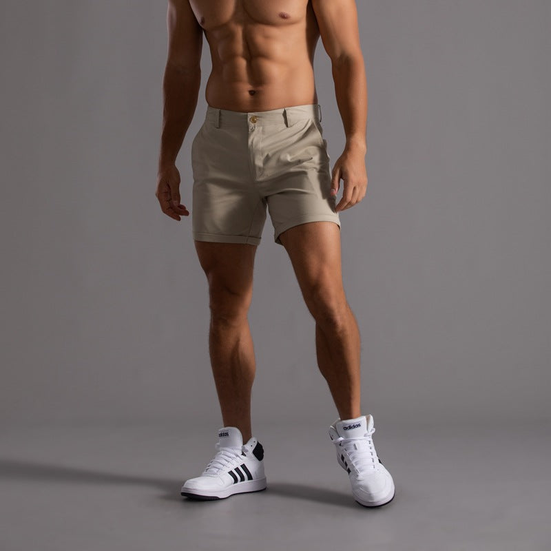Pantalones cortos chinos elegantes