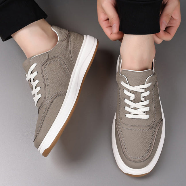 Zapatillas de cuero