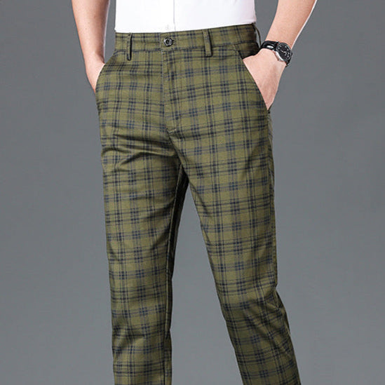 Pantalones de cuadros Business