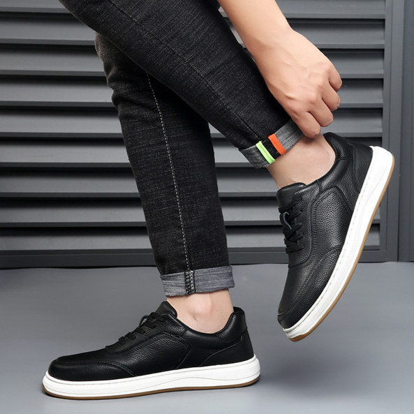 Zapatillas de cuero