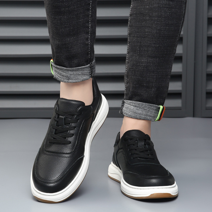 Zapatillas de cuero