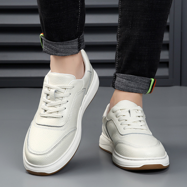 Zapatillas de cuero