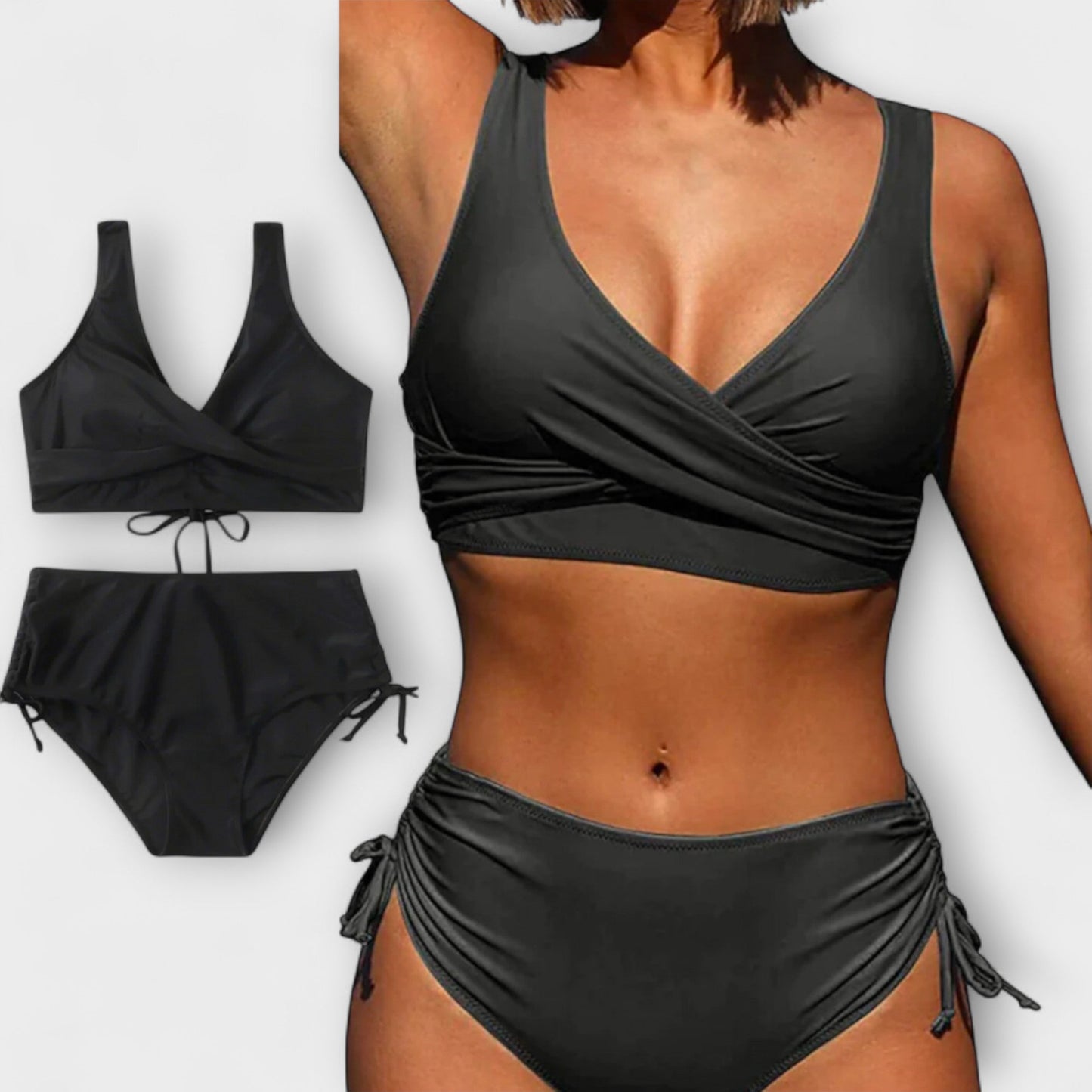 Moni - Conjunto de Bikini Estiloso 2 Piezas