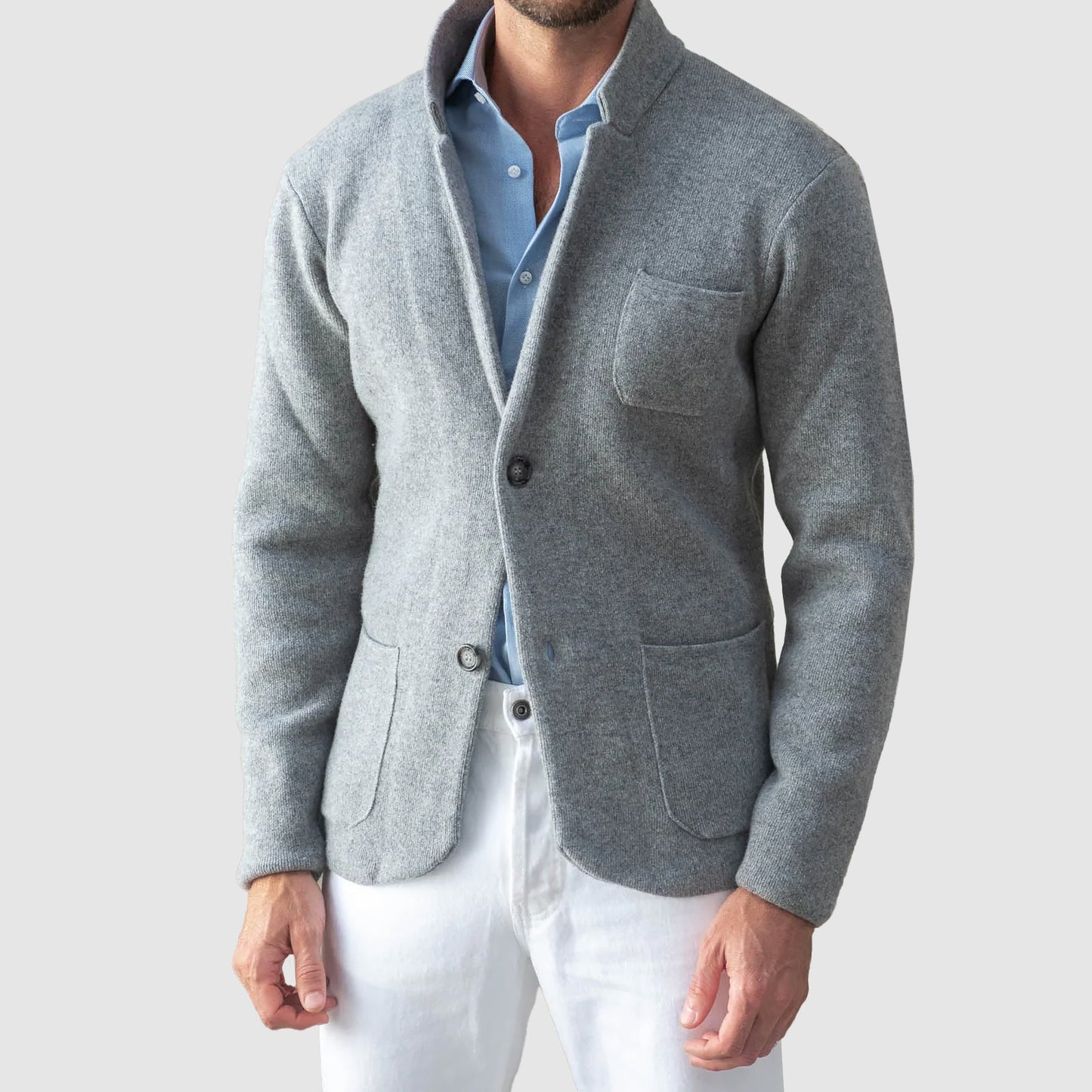Elegante chaleco de punto