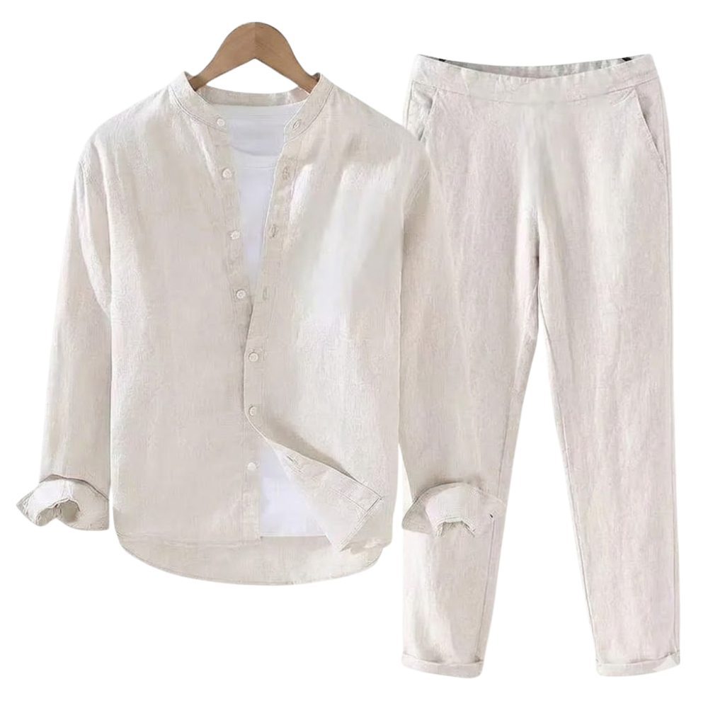 Conjunto de verano elegante y transpirable