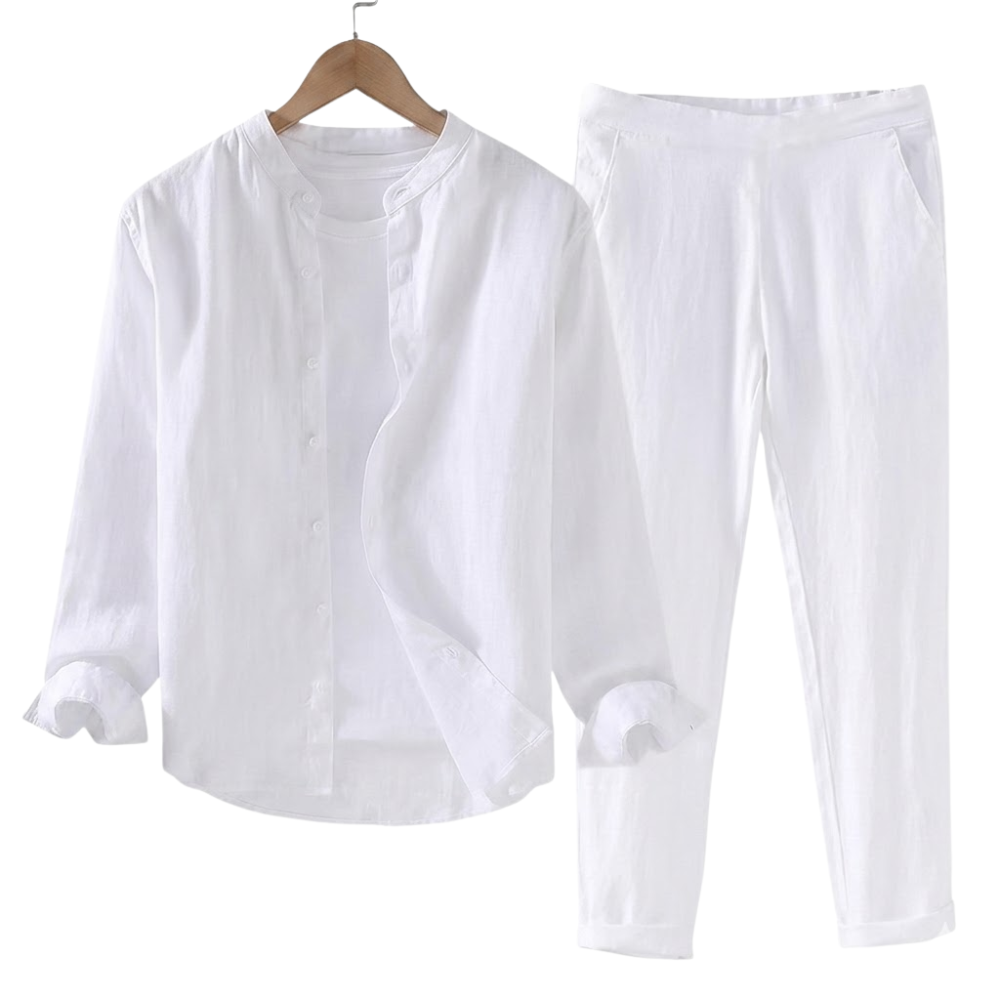 Conjunto de verano elegante y transpirable
