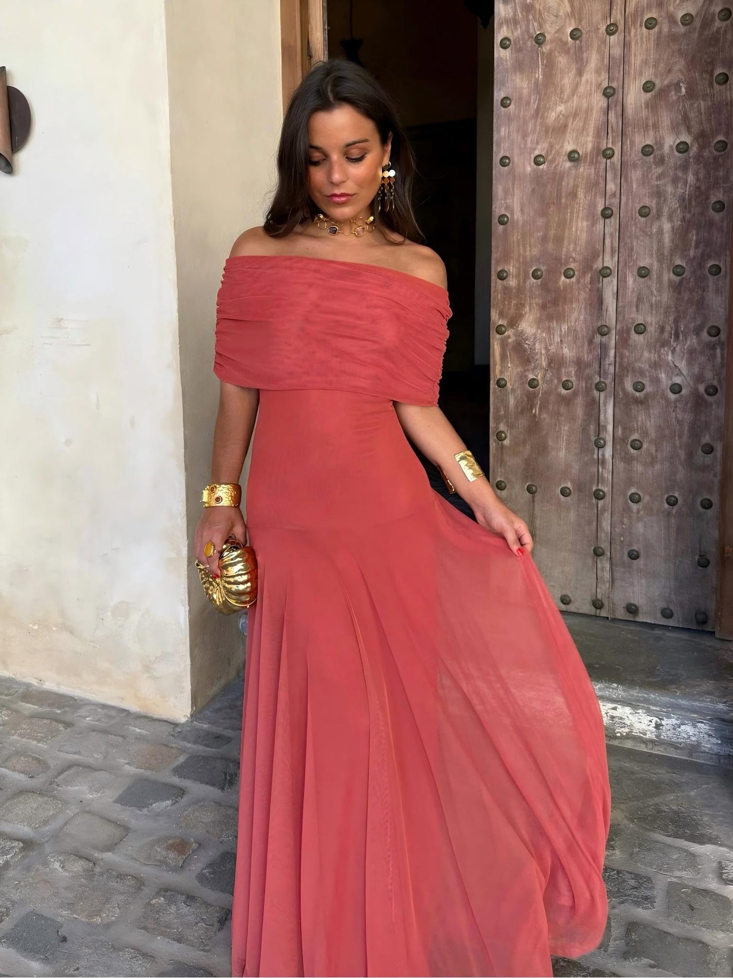 Vestido maxi ligero