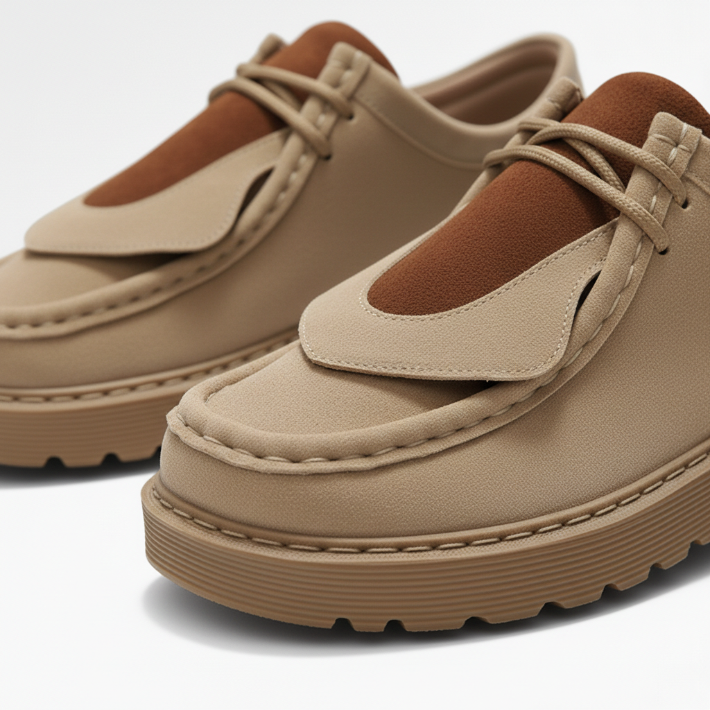 Elegantes zapatos de ante