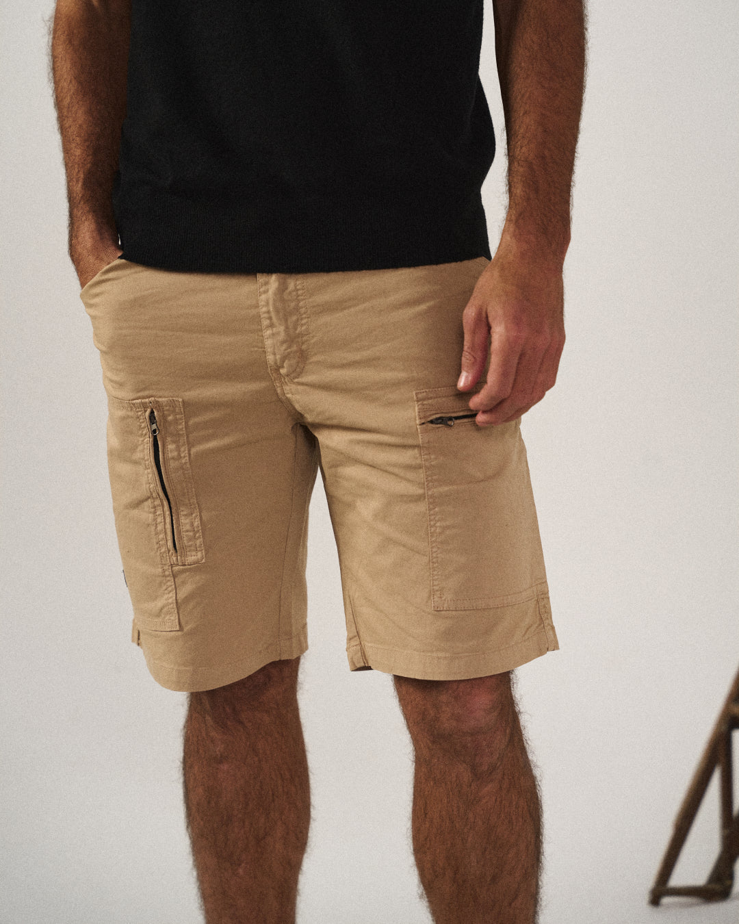 Pantalones cortos cargo elegantes