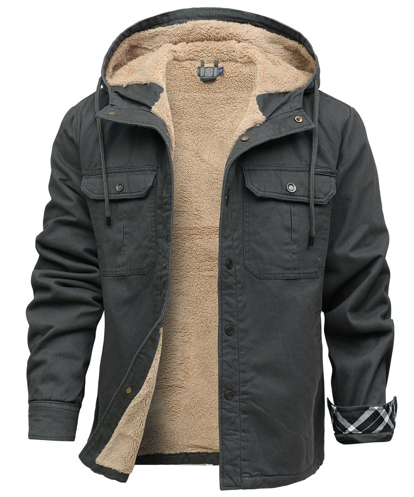 Elegante chaqueta polar