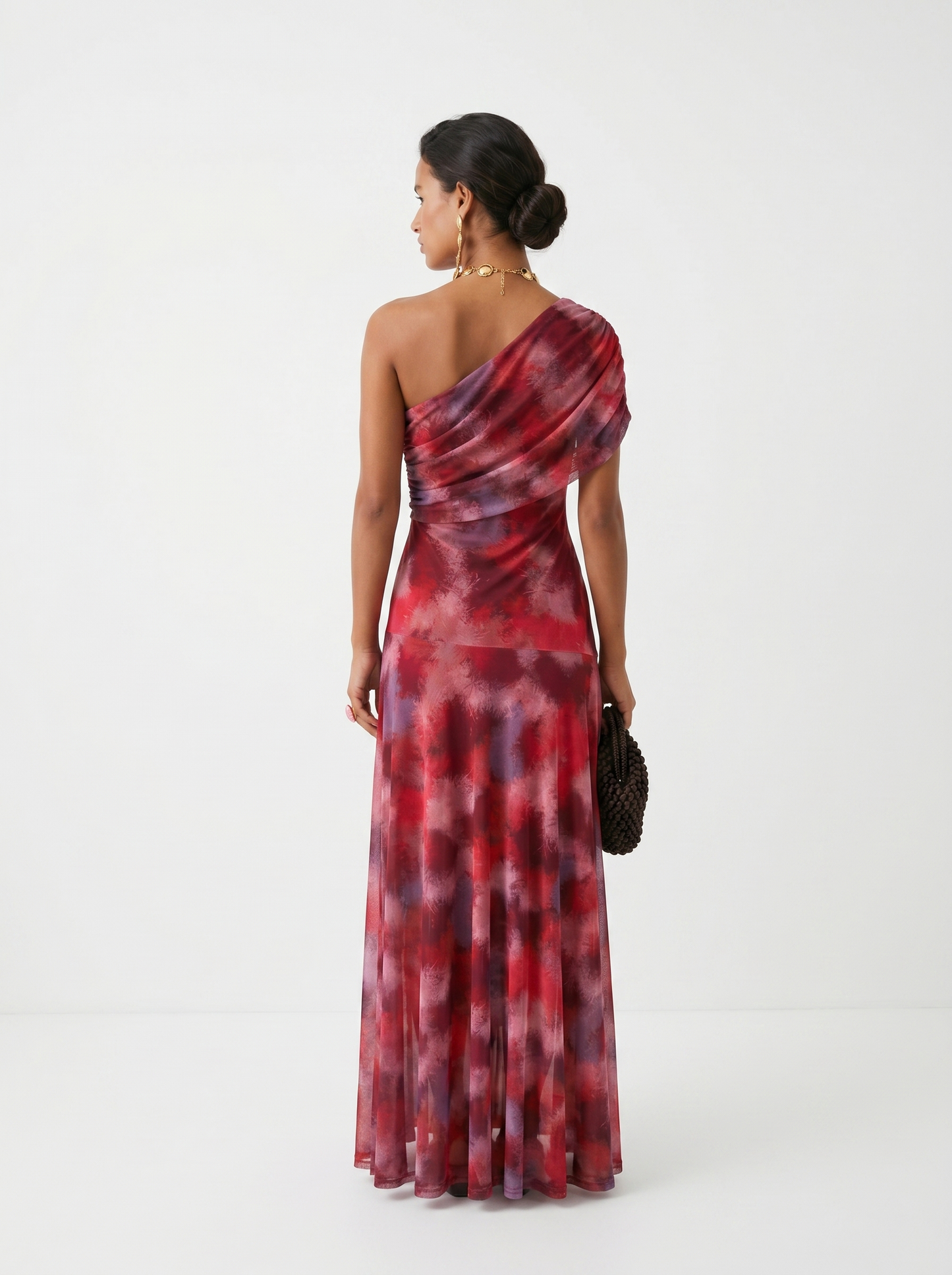Vestido largo elegante y sencillo