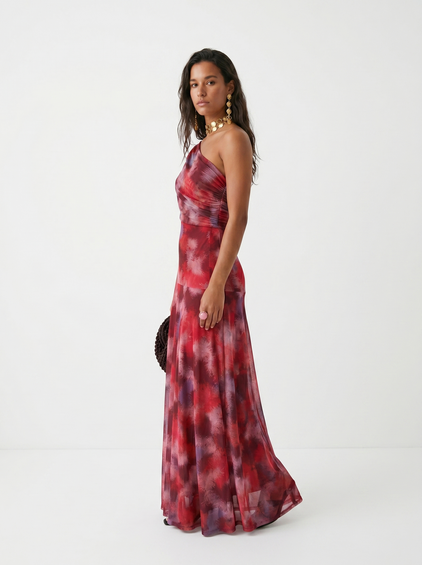 Vestido largo elegante y sencillo