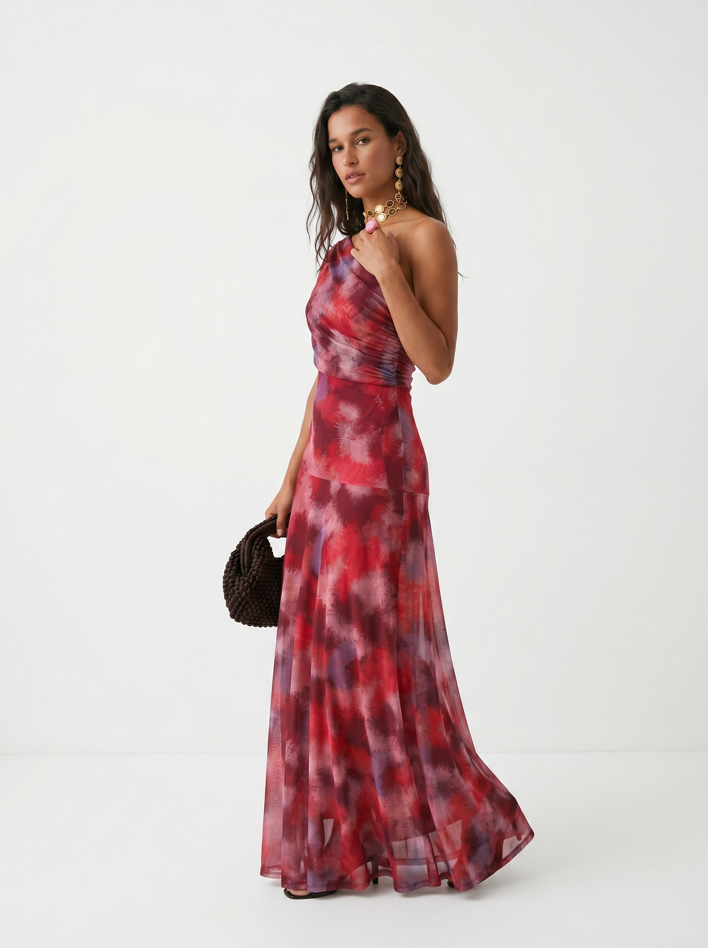 Vestido largo elegante y sencillo