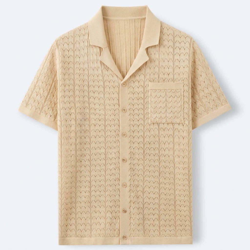 Elegante polo de punto
