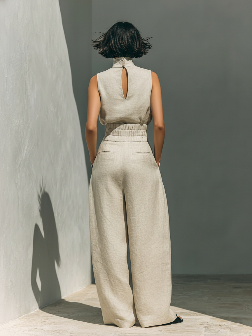 Conjunto de Lino Sofisticado
