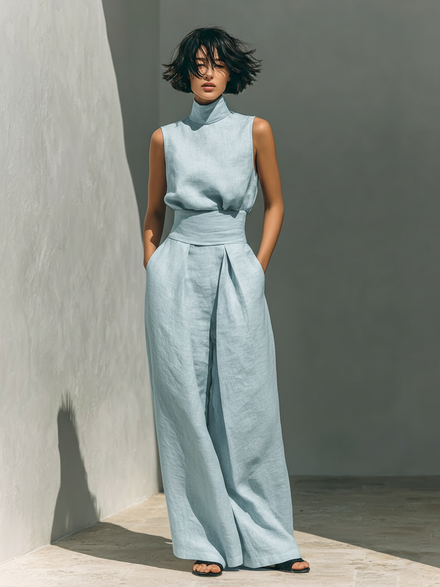 Conjunto de Lino Sofisticado