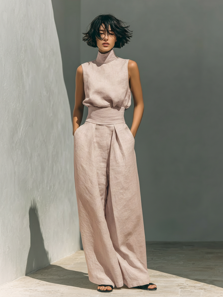 Conjunto de Lino Sofisticado