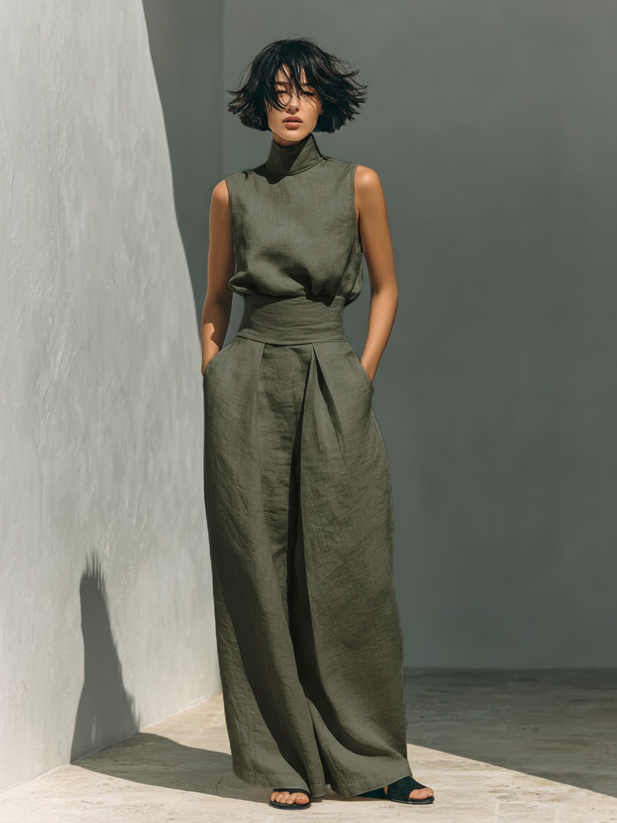 Conjunto de Lino Sofisticado