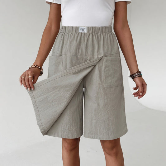 Libertine™ - Falda pantalón de cintura elástica con bolsillos, libertad activa