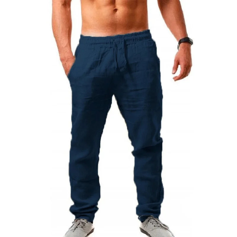 Pantalón de lino transpirable