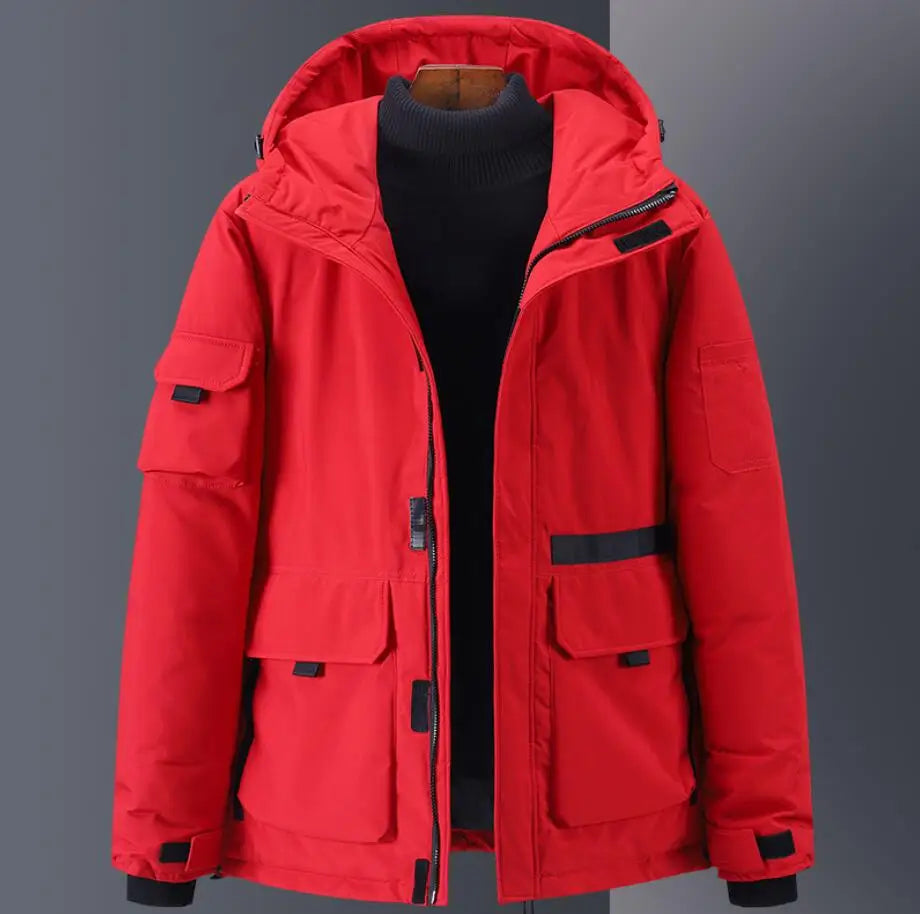 Elegante chaqueta de invierno