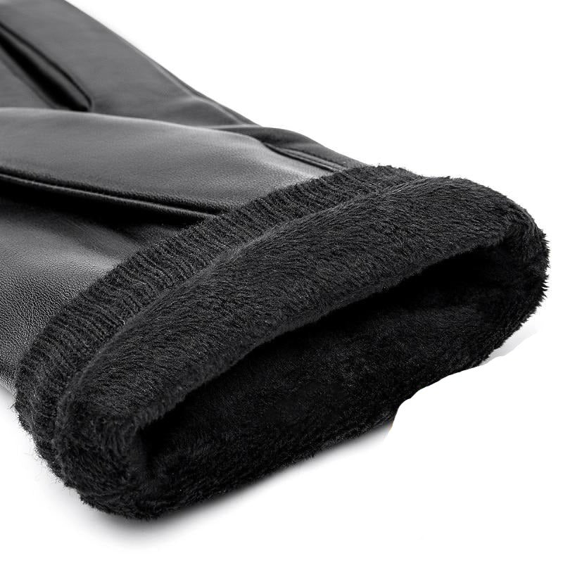 Elegantes guantes de cuero