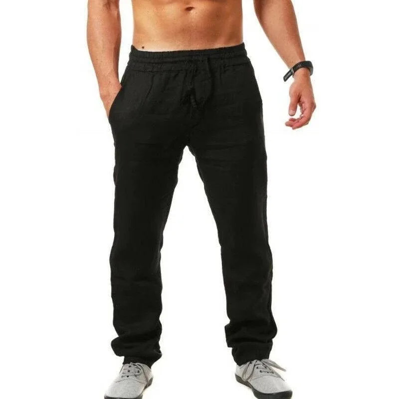 Pantalón de lino transpirable